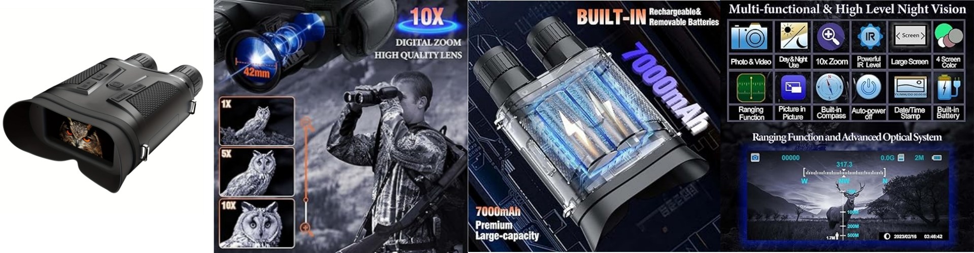 کیفیت Night Vision Goggles کارخانه