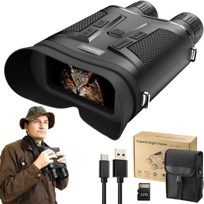 4K رزولوشن WIFI قادر به Helm Mounted Night Vision با دو عینک مادون قرمز 850NM/940NM
